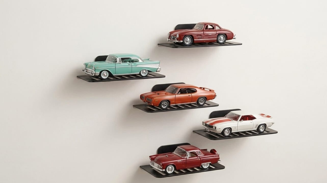 Diecast 1:64 Car Display Shelves | Diecast Car Organizer